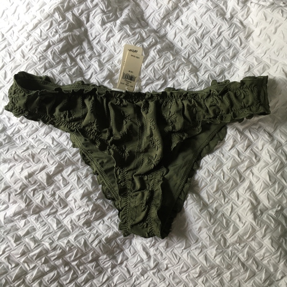 Olive Green Bikini Bottoms